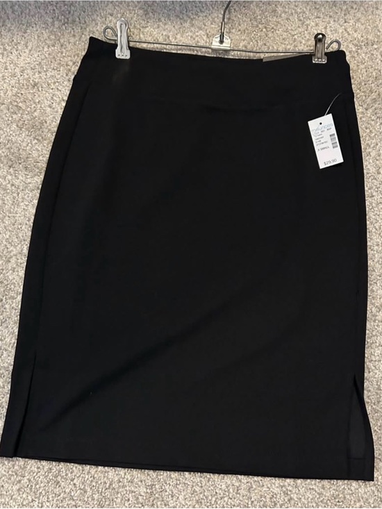 Maurices Dresses & Skirts - Maurices Black Pencil Skirt with Subtle Back Vent
